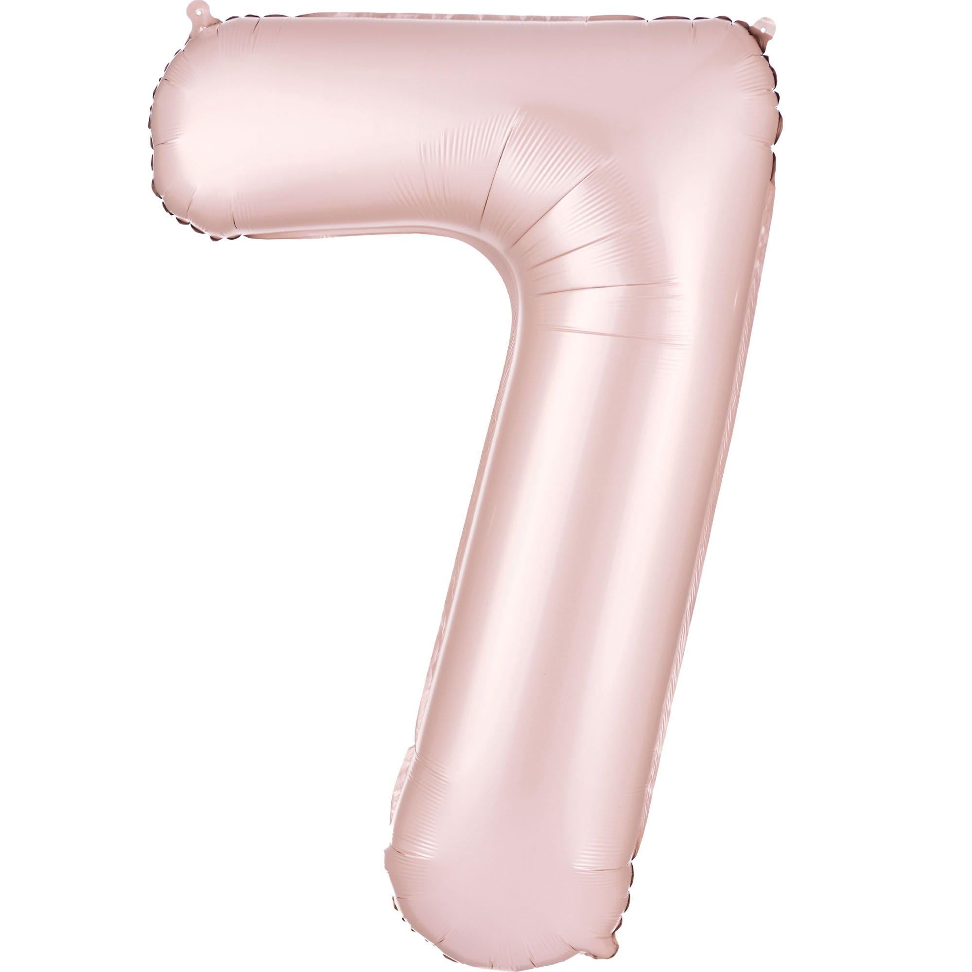 34in Number (0-9) Balloon, Assorted Colors